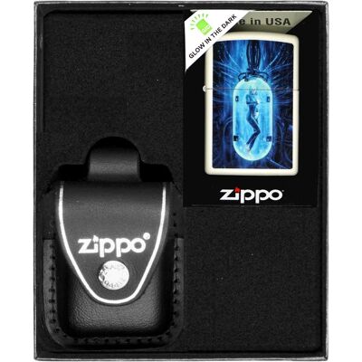 Zestaw Zapalniczka Zippo Tube Woman Design Prezentowy No3 Zestaw Zapalniczka Zippo Tube Woman Design Prezentowy No3