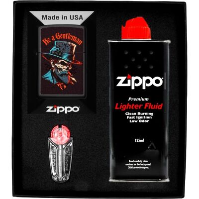 Zestaw Zippo Zapalniczka Gentleman Design Prezentowy No1 Zestaw Zippo Zapalniczka Gentleman Design Prezentowy No1