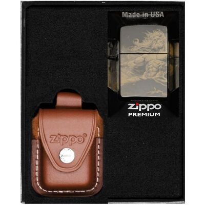 Zestaw Zippo Zapalniczka Zeus Design Prezentowy No2 Zestaw Zippo Zapalniczka Zeus Design Prezentowy No2