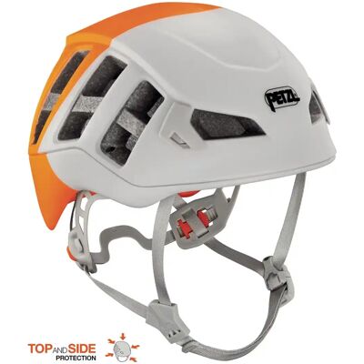 Kask Wspinaczkowy Petzl Meteor White/orange M-L Kask Wspinaczkowy Petzl Meteor White/orange M-L