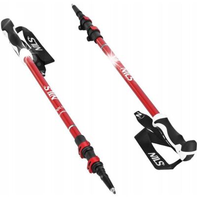 Kijki Nordic Walking Kije Składane Teleskopowe Do Chodzenia Górskie Nils Kijki Nordic Walking Kije Składane Teleskopowe Do Chodzenia Górskie Nils