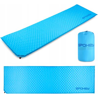 Spokey Mata Samopompująca Turystyczna Campingowa Niebieska Air Pad 180x50x2,5 Spokey Mata Samopompująca Turystyczna Campingowa Niebieska Air Pad 180x50x2,5