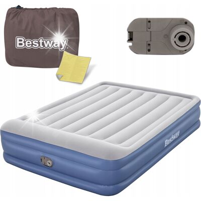 Materac Dmuchany Do Spania 203x152 Bestway Pompka Materac Dmuchany Do Spania 203x152 Bestway Pompka