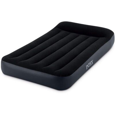 Materac Dmuchany Intex Dura-Beam 1-Osobowy 191x99x25 Cm Czarny Materac Dmuchany Intex Dura-Beam 1-Osobowy 191x99x25 Cm Czarny