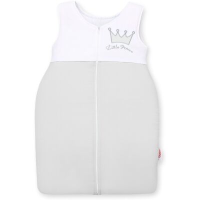 Bobono Śpiworek Dla Dzieci Bawełniany M 6-12 Mcy Tog 2.5 Całoroczny Ocieplany Little Prince Szary Bobono Śpiworek Dla Dzieci Bawełniany M 6-12 Mcy Tog 2.5 Całoroczny Ocieplany Little Prince Szary