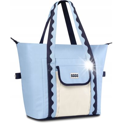 Spokey Torba Termiczna Plażowa Turystyczna Na Lunch Podróżna Na Ramię San Remo 28l Spokey Torba Termiczna Plażowa Turystyczna Na Lunch Podróżna Na Ramię San Remo 28l