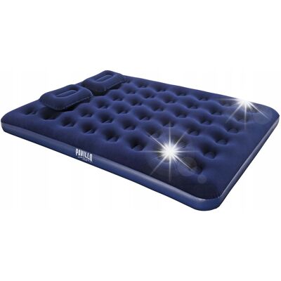 Zestaw 4w1 Xxl Materac Dmuchany 2-Os 203x152 Bestway + Pompka + 2 Poduszki Zestaw 4w1 Xxl Materac Dmuchany 2-Os 203x152 Bestway + Pompka + 2 Poduszki