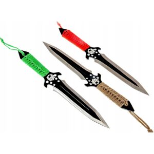 inna (Inny) Nóż rzutka SHURIKEN noże do rzucania zestaw 3 szt - NT132 inna (Inny) Nóż rzutka SHURIKEN noże do rzucania zestaw 3 szt - NT132