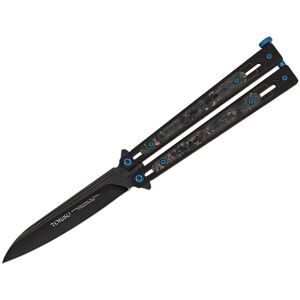 Nóż Tokisu 02259 Balisong Bright Black Steel Nóż Tokisu 02259 Balisong Bright Black Steel