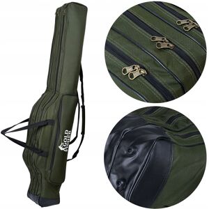 Gold fisher Pokrowiec Na Wędki Wędkarski Torba 3 Komory 160cm Prezent Dla Taty Dziadka Gold fisher Pokrowiec Na Wędki Wędkarski Torba 3 Komory 160cm Prezent Dla Taty Dziadka