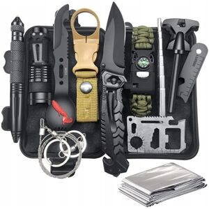 Anytech Survivalowy Zestaw Przetrwania Wojskowy Przeżycia Survival Niezbędnik 40W1 Anytech Survivalowy Zestaw Przetrwania Wojskowy Przeżycia Survival Niezbędnik 40W1