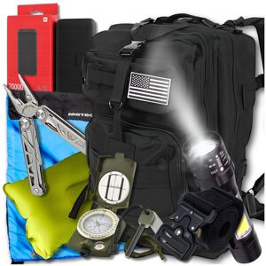 MINEXO Zestaw Survivalowy Duży Turystyczny Wojskowy Niezbędnik Przetrwania Xxl MINEXO Zestaw Survivalowy Duży Turystyczny Wojskowy Niezbędnik Przetrwania Xxl