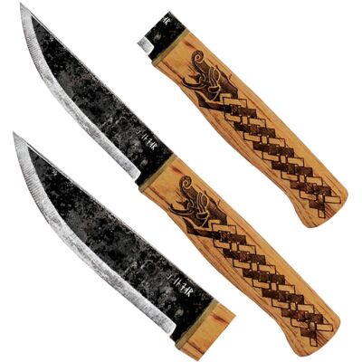 Nóż Norse Dragon firmy Condor - Ostrze na stałe - 9,8 cm - Brązowy Nóż Norse Dragon firmy Condor - Ostrze na stałe - 9,8 cm - Brązowy
