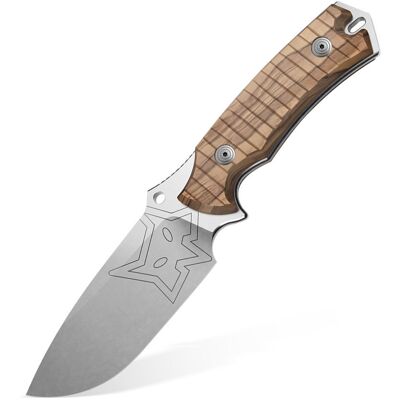 Inny producent Nóż myśliwski FOX Knives Oxylos FX-616 OL Satin Becut Olive Wood Leather Inny producent Nóż myśliwski FOX Knives Oxylos FX-616 OL Satin Becut Olive Wood Leather