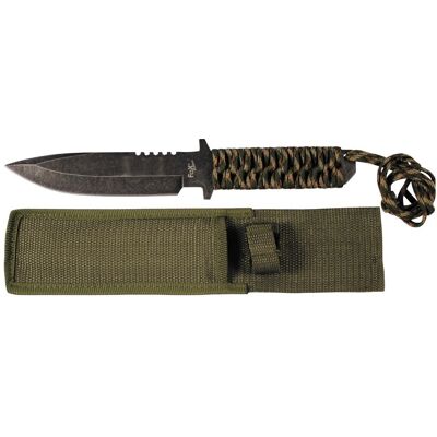 FOX Outdoor Nóż Owinięty Nylonową Linką Moro FOX Outdoor Nóż Owinięty Nylonową Linką Moro
