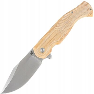 Nóż składany Fox Eastwood Tiger Olive Wood, Satin CPM S90V Nóż składany Fox Eastwood Tiger Olive Wood, Satin CPM S90V