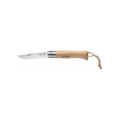 Nóż Składany Opinel No 08 Inox Ze Sznurkiem Nóż Składany Opinel No 08 Inox Ze Sznurkiem