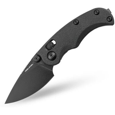 Nóż Składany Real Steel ESCA 7181BB Crossbar Lock Black 12C27 Black Nóż Składany Real Steel ESCA 7181BB Crossbar Lock Black 12C27 Black