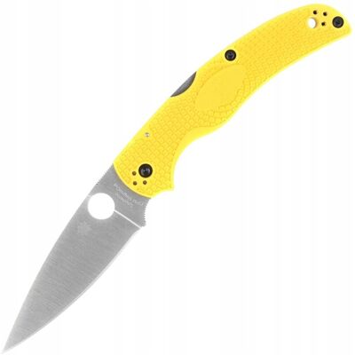 Nóż składany Spyderco Native Chief 2 Lightweight Salt Yellow FRN, Satin Mag Nóż składany Spyderco Native Chief 2 Lightweight Salt Yellow FRN, Satin Mag