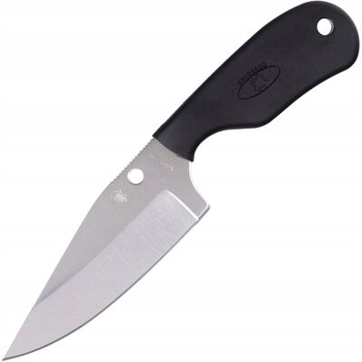Nóż Spyderco Subway Bowie Black FRN, Satin Plain LC200N by Fred Perrin Nóż Spyderco Subway Bowie Black FRN, Satin Plain LC200N by Fred Perrin