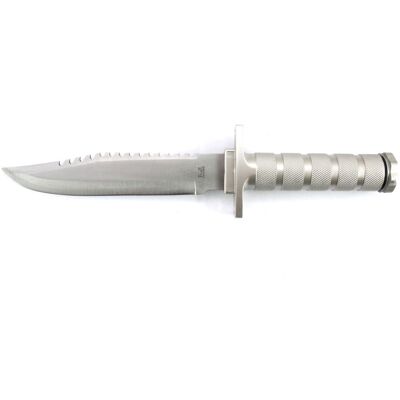 Nóż survivalowy Fox Outdoor 30 cm + skórzany pokrowiec Nóż survivalowy Fox Outdoor 30 cm + skórzany pokrowiec