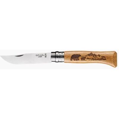 Opinel Nóż Animalia Oak Bear 08 Opinel Nóż Animalia Oak Bear 08