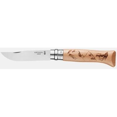 Opinel Nóż Engraved Sport Hiking 08 Blister Opinel Nóż Engraved Sport Hiking 08 Blister