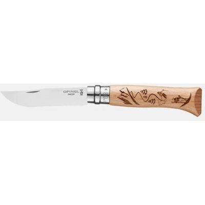 Opinel Nóż Engraved Sport Ski 08 Blister Opinel Nóż Engraved Sport Ski 08 Blister