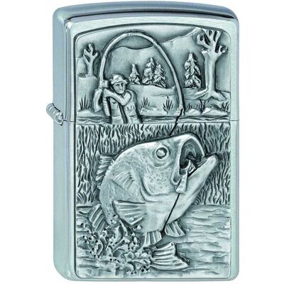 Zapalniczka Zippo Bass Fishing Emblem Zapalniczka Zippo Bass Fishing Emblem