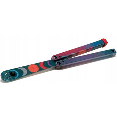 OEM Butterfly Nóż Motylkowy Treningowy Składany Tępy Yuppie Stc Squid N7 Tuleje OEM Butterfly Nóż Motylkowy Treningowy Składany Tępy Yuppie Stc Squid N7 Tuleje