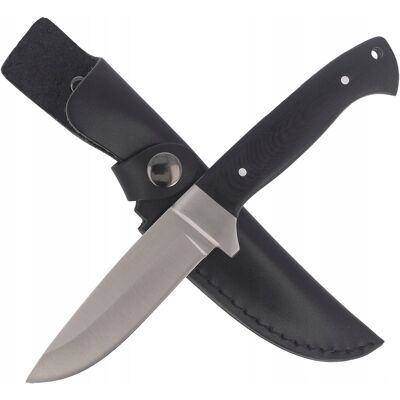 Nóż myśliwski Herbertz Solingen Black Micarta, Satin (102110) Nóż myśliwski Herbertz Solingen Black Micarta, Satin (102110)