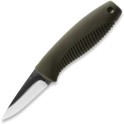 Nóż Peltonen Knives M23 Ranger Cub Fjp307 Uncoated 80crv2 Green Tpe Handle Green Kydex Sheath Nóż Peltonen Knives M23 Ranger Cub Fjp307 Uncoated 80crv2 Green Tpe Handle Green Kydex Sheath