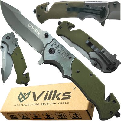 womacommerce sp. z o.o. Nóż Składany Wielofunkcyjny Survival Stal Nierdzewna Scyzoryk Taktyczny Myśliwski Biwakowy Camping Multitool Wojskowy Ratowniczy Turystyczny Ostry Vil womacommerce sp. z o.o. Nóż Składany Wielofunkcyjny Survival Stal Nierdzewna Scyzoryk Taktyczny Myśliwski Biwakowy Camping Multitool Wojskowy Ratowniczy Turystyczny Ostry Vil