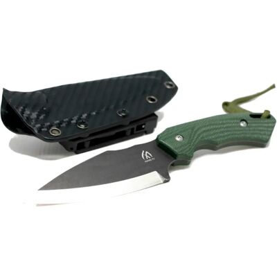 OEM Nóż Taktyczny Wojskowy Hfj023 Bushcraft Survival Neck Micarta Stal K11 Etui OEM Nóż Taktyczny Wojskowy Hfj023 Bushcraft Survival Neck Micarta Stal K11 Etui
