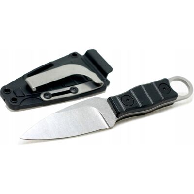 OEM Nóż Taktyczny Wojskowy Ork Sztylet Bushcraft Survival Neck Stal Etui Silver OEM Nóż Taktyczny Wojskowy Ork Sztylet Bushcraft Survival Neck Stal Etui Silver