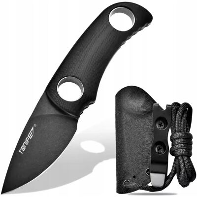 OEM Nóż Tonife Hkt2021bk Runer Neck Survival Bushcraft Taktyczny Stal Stonewash OEM Nóż Tonife Hkt2021bk Runer Neck Survival Bushcraft Taktyczny Stal Stonewash