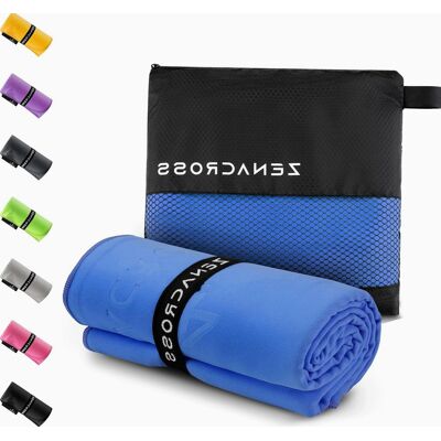 Inny producent Ręcznik Z Mikrofibry 70x140cm Sportowy Z Torbą Szybkoschnący Chłonny Inny producent Ręcznik Z Mikrofibry 70x140cm Sportowy Z Torbą Szybkoschnący Chłonny