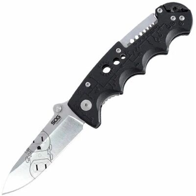 Cold Steel Sog - Nóż Dla Elektryka Kilowatt Składany - Czarny - El01-Cp Cold Steel Sog - Nóż Dla Elektryka Kilowatt Składany - Czarny - El01-Cp
