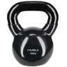 HMS, Kettlebell żeliwny pokryty winylem, KNV, czarny, 10 kg