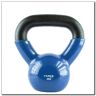 HMS, Kettlebell żeliwny pokryty winylem, KNV04 Blue, 4kg