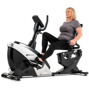Hop-Sport Rower treningowy poziomy leżący HS-070L Helix srebrny Hop-Sport Rower treningowy poziomy leżący HS-070L Helix srebrny