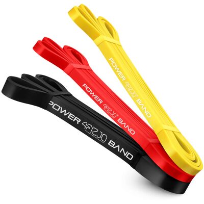 4fizjo, Zestaw Gum Crossfit Do Ćwiczeń, 3 Szt. 4fizjo, Zestaw Gum Crossfit Do Ćwiczeń, 3 Szt.