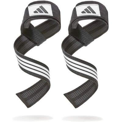 Adidas - Lifting Straps - Black/White Adidas - Lifting Straps - Black/White