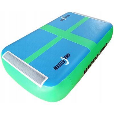 Airblock Mata Gimnastyczna Trampolina Master 60 X 100 X 20 Cm Blue Green Airblock Mata Gimnastyczna Trampolina Master 60 X 100 X 20 Cm Blue Green