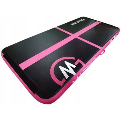Airtrack Dmuchana Mata Gimnastyczna Master 200 X 100 X 10 Cm Black-Pink Airtrack Dmuchana Mata Gimnastyczna Master 200 X 100 X 10 Cm Black-Pink