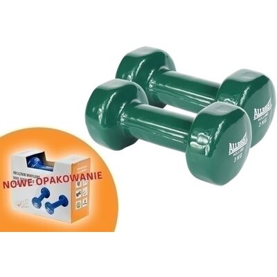 Allright, Hantle winylowe, 2x3 kg Allright, Hantle winylowe, 2x3 kg