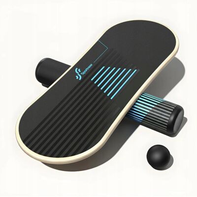 Inny producent Balance Board Trickboard Deska balansowa Sportneer Glossy EVA Niebieska Inny producent Balance Board Trickboard Deska balansowa Sportneer Glossy EVA Niebieska