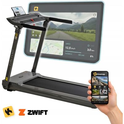 Eurohit Bieżnia elektryczna domowa CORCIANO CINTRA Składana 140KG Eurohit Bieżnia elektryczna domowa CORCIANO CINTRA Składana 140KG