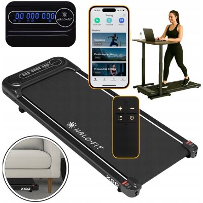 Halo-Fit Bieżnia Elektryczna Domowa dla Chodzenia HaloFit X50 - Kompaktowa i Idealna do Chodzenia Halo-Fit Bieżnia Elektryczna Domowa dla Chodzenia HaloFit X50 - Kompaktowa i Idealna do Chodzenia