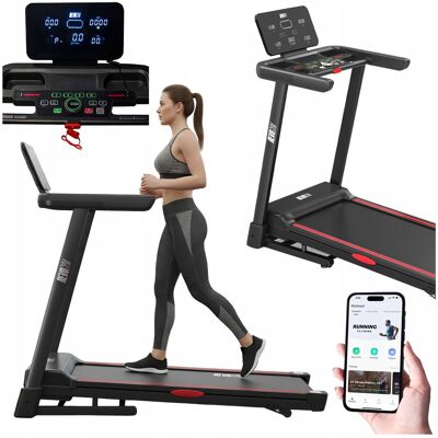 VELACO BIEŻNIA ELEKTRYCZNA TRENINGOWA DOMOWA SKŁADANA RUN 16 KM/H 140 KG BLUETOOTH VELACO BIEŻNIA ELEKTRYCZNA TRENINGOWA DOMOWA SKŁADANA RUN 16 KM/H 140 KG BLUETOOTH